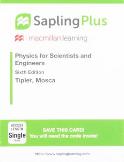 SaplingPlus for Physics for Scientists and Engineers (Single-Term Access)