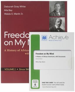 Freedom on My Mind, Volume 2 and Achieve Read and Practice for Freedom on My Mind (1-Term Access)