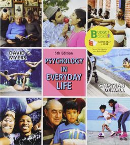 Loose-Leaf Version for Psychology in Everyday Life 5e and Launchpad for Psychology in Everyday Life 5e (1-Term Access)