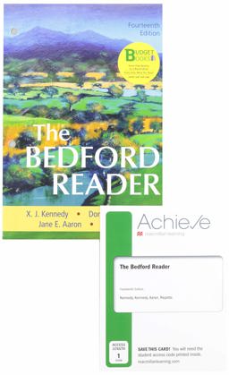 Loose-Leaf Version for the Bedford Reader and Achieve for the Bedford Reader (1-Term Access)