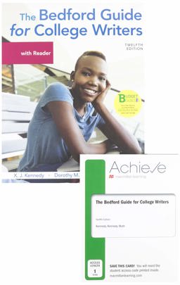 Loose-Leaf Version for the Bedford Guide for College Writers with Reader and Achieve for the Bedford Guide for College Writers with Reader, Research Manual, and Handbook (1-Term Access)