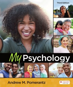 My Psychology 3rd 9781319339449 Front Cover