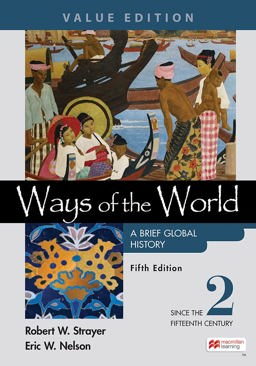     WAYS OF THE WORLD:BRIEF...VOL.2  9781319340704 Front Cover