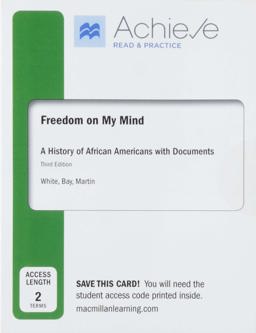 Achieve Read and Practice for Freedom on My Mind (2-Term Access)