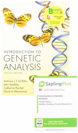 Loose-Leaf Version for Introduction to Genetic Analysis 12e and SaplingPlus for Introduction to Genetic Analysis 12e (Multi-Term Access)