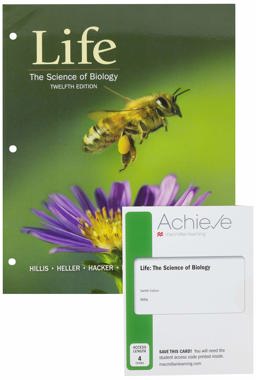 Loose-Leaf Version for Life: the Science of Biology and Achieve for Life: the Science of Biology (4-Term Access) 12th 9781319342821 Front Cover