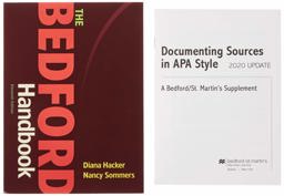 The Bedford Handbook 11e and Documenting Sources in APA Style: 2020 Update