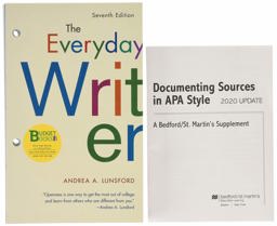 Loose-Leaf Version for the Everyday Writer 7e and Documenting Sources in APA Style: 2020 Update
