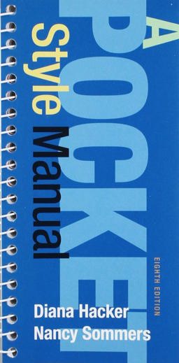 A Pocket Style Manual + Documenting Sources in Apa Style 2019 Update:  9781319353322 Front Cover