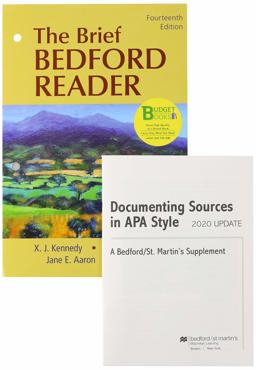 Loose-Leaf Version for the Brief Bedford Reader 14e and Documenting Sources in APA Style: 2020 Update