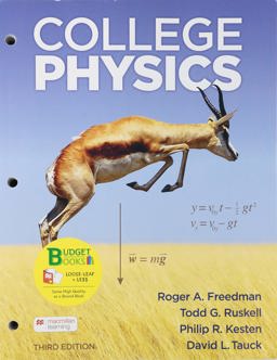 Loose-Leaf Version for College Physics 3rd 9781319354138 Front Cover