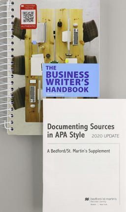 The Business Writer's Handbook and Documenting Sources in APA Style: 2020 Update
