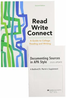 Read, Write, Connect 2e and Documenting Sources in APA Style: 2020 Update