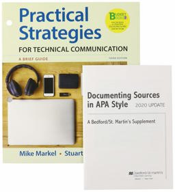 Loose-Leaf Version for Practical Strategies for Technical Communication and Documenting Sources in APA Style: 2020 Update