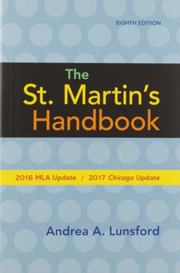 The St. Martin's Handbook with 2016 MLA Update (Paperback) 8e and Documenting Sources in APA Style: 2020 Update