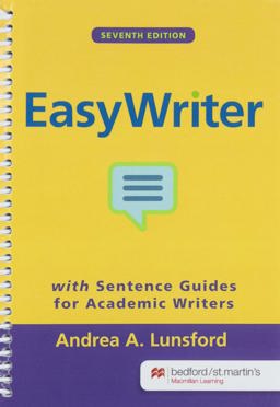EasyWriter with Sentence Guides to Academic Writers and 2020 APA Update
