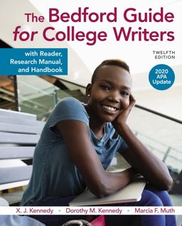 The Bedford Guide for College Writers with Reader, Research Manual, and Handbook APA Reprint