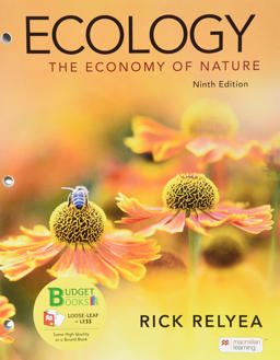 Loose-Leaf Version for Ecology: the Economy of Nature 9th 9781319369347 Front Cover