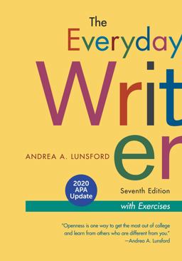The Everyday Writer with Exercises, 2020 APA Update