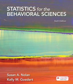 Statistics for the Behavioral Sciences