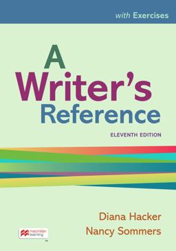 A Writer's Reference with Exercises