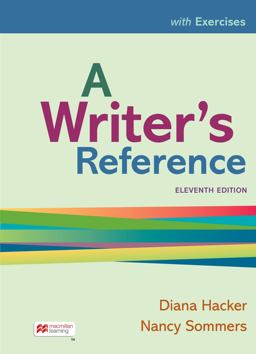 A Writer's Reference with Exercises