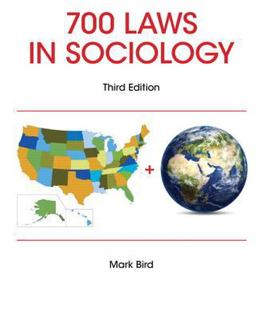 700 Laws in Sociology:  9781323159866 Front Cover