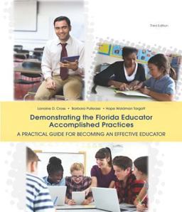Demonstrating the Florida Educator Accomplished Practices 3rd 9781323901878 Front Cover