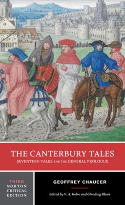 The Canterbury Tales: Seventeen Tales and the General Prologue  9781324000563 Front Cover