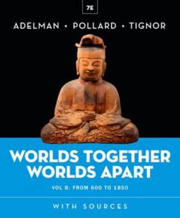 Worlds Together, Worlds Apart, Volume B From 600 To 1850 7th 9781324064114 Front Cover