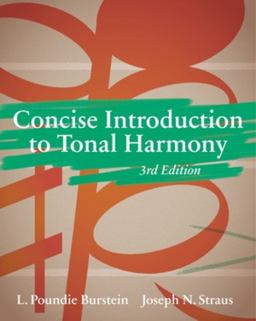 Concise Introduction to Tonal Harmony