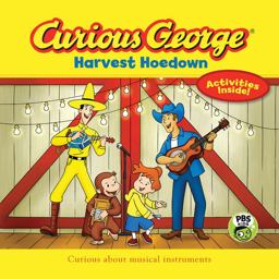 Curious George Harvest Hoedown (CGTV 8 X 8)  9781328695970 Front Cover