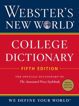 Webster's New World College Dictionary, Fifth Edition  9781328859440 Front Cover