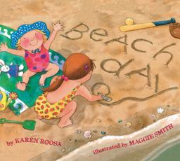 Beach Day Board Book  9781328910691 Front Cover