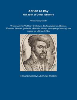 Adrian le Roy First Book of Guitar Tablature