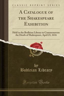 A Catalogue of the Shakespeare Exhibition