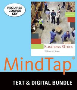 Bundle: Business Ethics, Loose-Leaf Version, 9th + LMS Integrated for MindTap Ethics, 1 Term (6 Months) Printed Access Card