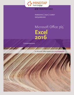 Bundle: New Perspectives Microsoft Office 365 and Excel 2016: Comprehensive + MindTap Computing, 1 Term (6 Months) Printed Access Card