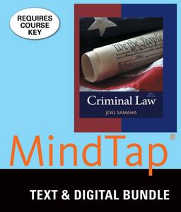 Bundle: Criminal Law, Loose-Leaf Version, 12th + LMS Integrated MindTap Criminal Justice, 1 Term (6 Months) Printed Access Card