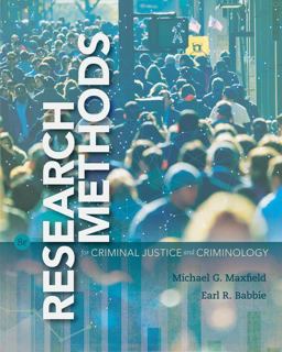 Research Methods for Criminal Justice and Criminology:  9781337091824 Front Cover