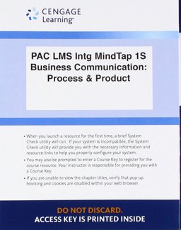 LMS Integrated MindTap Business Communication, 1 Term (6 Months) Printed Access Card for Guffey/Loewy's Business Communication: Process and Product, 9th