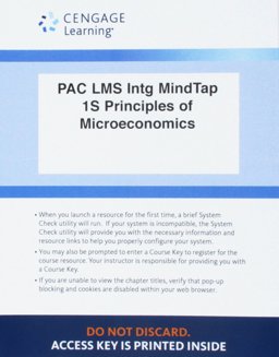 LMS Integrated MindTap Economics, 1 Term (6 Months) Printed Access Card for Mankiw's Principles of Microeconomics, 8th