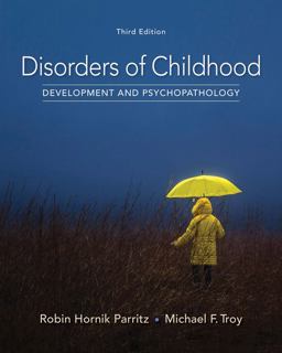 Disorders of Childhood: Development and Psychopathology  9781337098113 Front Cover