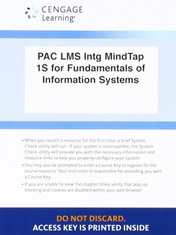 LMS Integrated MindTap MIS, 1 Term (6 Months) Printed Access Card for Stair/Reynolds' Fundamentals of Information Systems, 9th