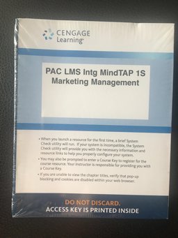 LMS Integrated MindTap Marketing, 1 Term (6 Months) Printed Access Card for Iacobucci's Marketing Management, 5th