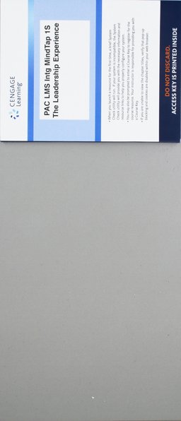 LMS Integrated MindTap Management, 1 Term (6 Months) Printed Access Card for Daft's the Leadership Experience, 7th