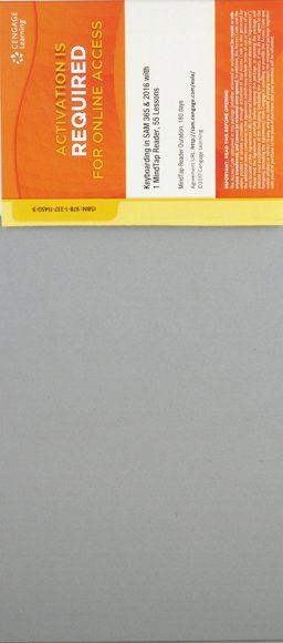 Keyboarding in SAM 365 and 2016 with MindTap Reader, 55 Lessons, 1 Term (6 Months), Printed Access Card