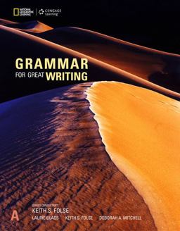 Grammar for Great Writing A  9781337115834 Front Cover
