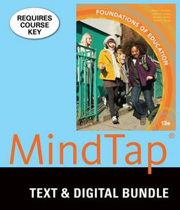 Bundle: Foundations of Education, Loose-Leaf Version, 13th + LMS Integrated for MindTap Education, 1 Term (6 Months) Printed Access Card