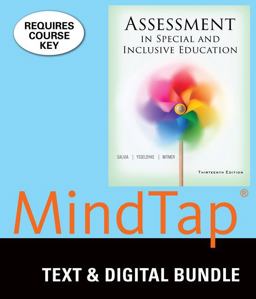 Bundle: Assessment in Special and Inclusive Education, Loose-Leaf Version, 13th + MindTap Education, 1 Term (6 Months) Printed Access Card